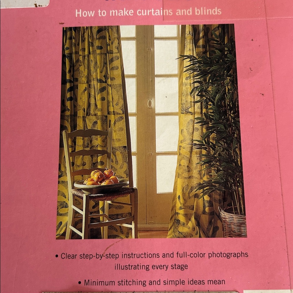 How to Home Decor Books - Curtains & Blinds and Easy to sew Cushions & Covers - Picture 3 of 13